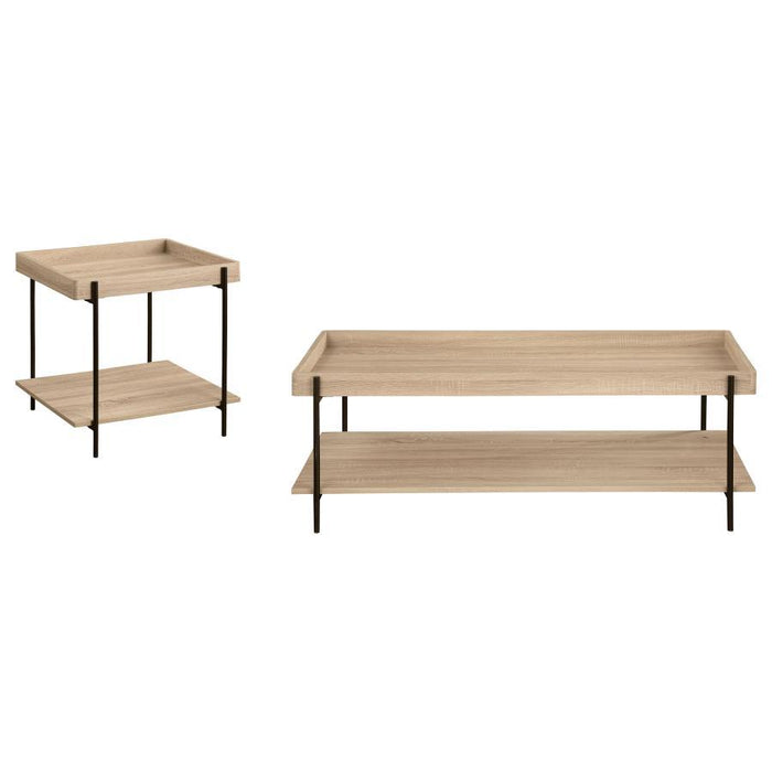 Fallon - Rectangular Coffee Table Set – Table Sets by Coaster Fine Furniture at Furniture Wholesale Plus , Nashville furniture store