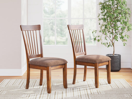 Berringer - Dining UPH Side Chair (Set of 2) - Rustic Brown – Chair Sets by Ashley® at Furniture Wholesale Plus , Nashville furniture store