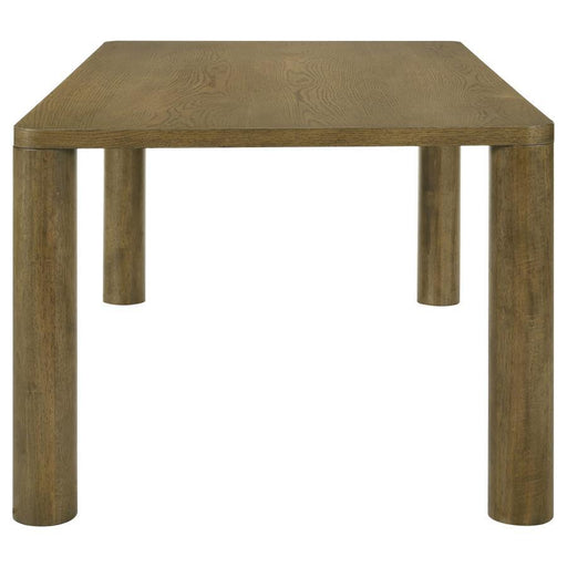 Castlewood - Rectangular Wood Dining Table - Brown Oak - Premium Dining Tables from Coaster Fine Furniture - Just $619! Shop now at Furniture Wholesale Plus  We are the best furniture store in Nashville, Hendersonville, Goodlettsville, Madison, Antioch, Mount Juliet, Lebanon, Gallatin, Springfield, Murfreesboro, Franklin, Brentwood