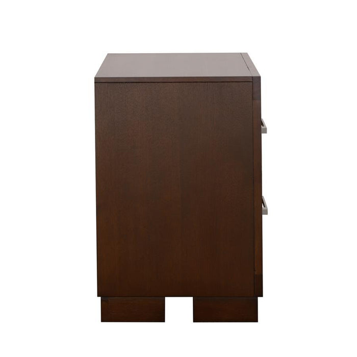 Jessica - 2-Drawer Nightstand – Accent Nightstands by CoasterEssence at Furniture Wholesale Plus , Nashville furniture store