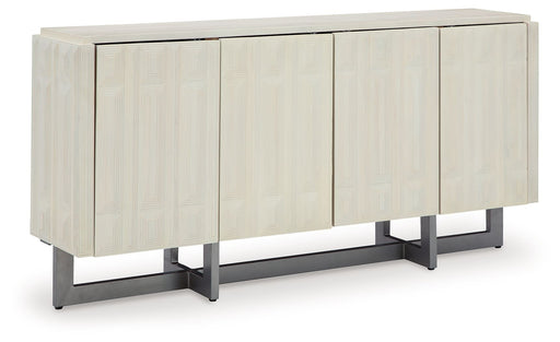 Ornawel - Distressed White - Accent Cabinet - Premium Accent Cabinets from Signature Design by Ashley® - Just $978! Shop now at Furniture Wholesale Plus  We are the best furniture store in Nashville, Hendersonville, Goodlettsville, Madison, Antioch, Mount Juliet, Lebanon, Gallatin, Springfield, Murfreesboro, Franklin, Brentwood