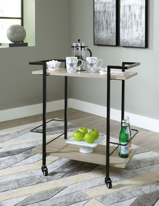 Waylowe - Bar Cart – Bar Carts by Signature Design by Ashley® at Furniture Wholesale Plus , Nashville furniture store