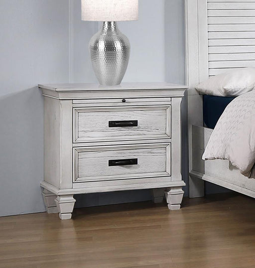 Franco - 2-Drawer Nightstand - Premium Accent Nightstands from CoasterEssence - Just $369! Shop now at Furniture Wholesale Plus  We are the best furniture store in Nashville, Hendersonville, Goodlettsville, Madison, Antioch, Mount Juliet, Lebanon, Gallatin, Springfield, Murfreesboro, Franklin, Brentwood