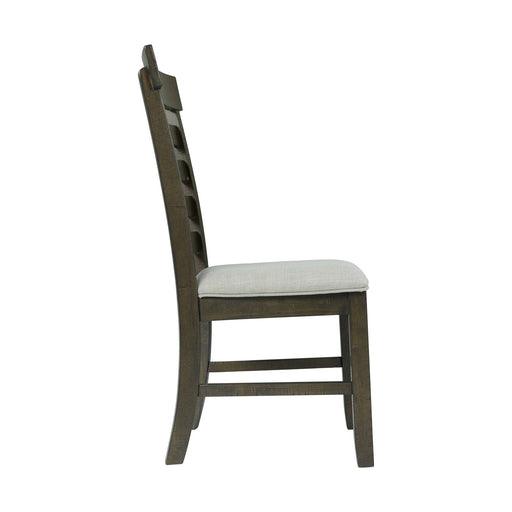 Colorado - Dining Height Side Chair (Set of 2) - Charcoal – Chair Sets by Elements International at Furniture Wholesale Plus , Nashville furniture store