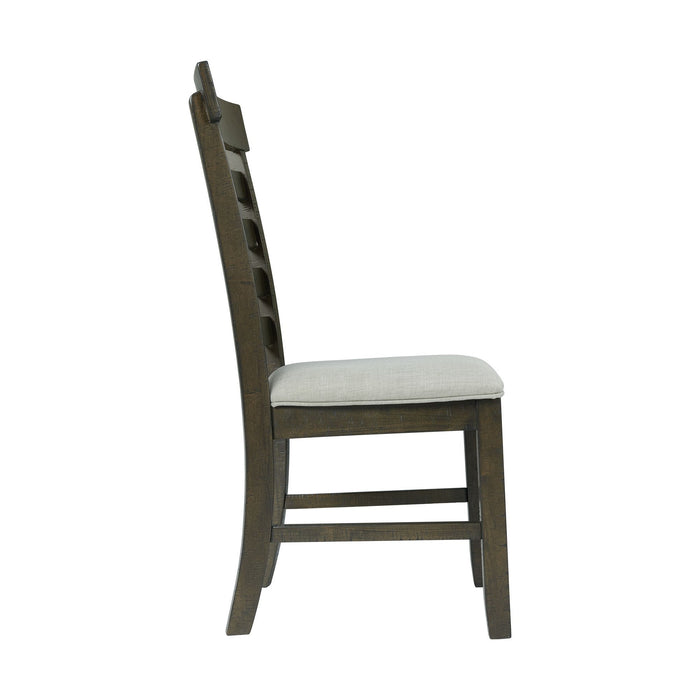 Colorado - Dining Height Side Chair (Set of 2) - Charcoal – Chair Sets by Elements International at Furniture Wholesale Plus , Nashville furniture store