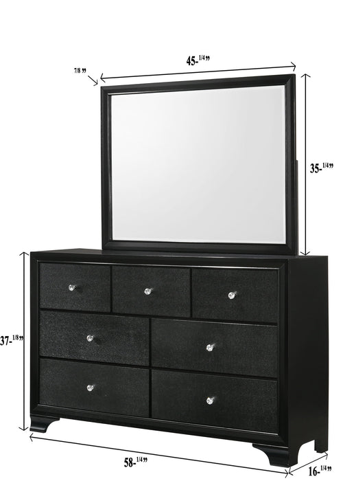 Micah - Dresser, Mirror – Dressers by Crown Mark at Furniture Wholesale Plus , Nashville furniture store