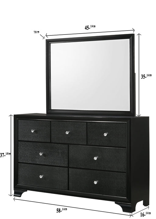 Micah - Dresser, Mirror – Dressers by Crown Mark at Furniture Wholesale Plus , Nashville furniture store