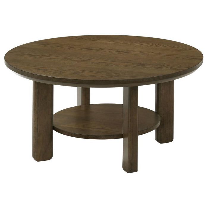 Ottowa - Round Wood Table With Shelf – End Tables by Coaster Fine Furniture at Furniture Wholesale Plus , Nashville furniture store