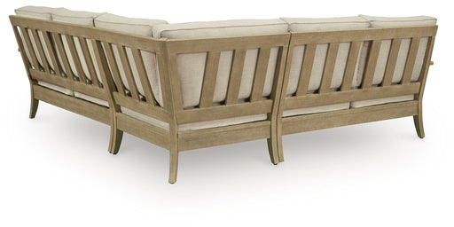 Clare View - 3-Piece Outdoor Sectional - Beige – Stationary Sectionals by Signature Design by Ashley® at Furniture Wholesale Plus , Nashville furniture store