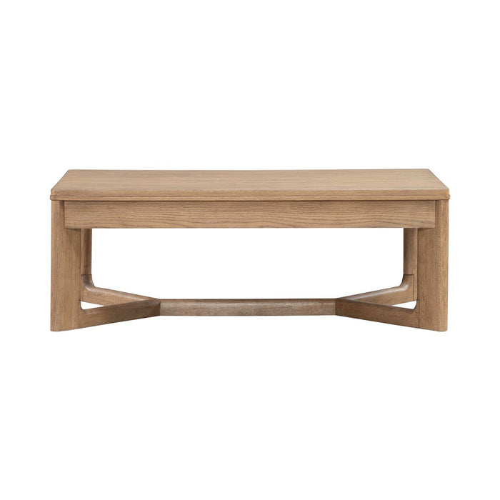 Ballentine - Rectangular Cocktail Table - Weathered Bronze – Cocktail Tables by Liberty Furniture at Furniture Wholesale Plus , Nashville furniture store