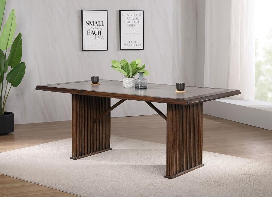 Sherwood - Rectangular Dining Table - Brown – Dining Tables by Coaster Fine Furniture at Furniture Wholesale Plus , Nashville furniture store