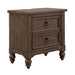 Americana Farmhouse - 2 Drawer Night Stand With Charging Station – Nightstands w/ Charging Stations by Liberty Furniture at Furniture Wholesale Plus , Nashville furniture store