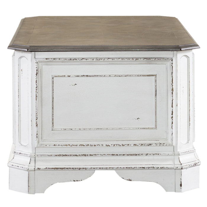 Magnolia Manor - Storage Trunk - Antique White – Storage Trunks by Liberty Furniture at Furniture Wholesale Plus , Nashville furniture store