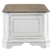 Magnolia Manor - Storage Trunk - Antique White – Storage Trunks by Liberty Furniture at Furniture Wholesale Plus , Nashville furniture store
