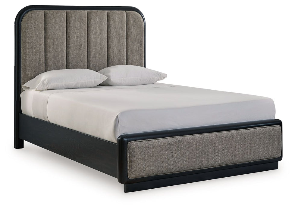 Rowanbeck - Upholstered Panel Bed – Upholstered Beds by Signature Design by Ashley® at Furniture Wholesale Plus , Nashville furniture store