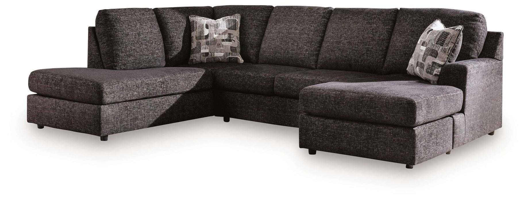 Lentiz - Sectional – Stationary Sectionals by Signature Design by Ashley® at Furniture Wholesale Plus , Nashville furniture store