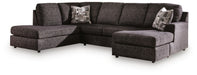 Lentiz - Sectional – Stationary Sectionals by Signature Design by Ashley® at Furniture Wholesale Plus , Nashville furniture store