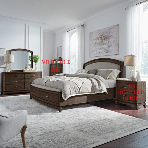 Avalon - Upholstered Bedroom Set – 3 Piece Bedroom Sets by Liberty Furniture at Furniture Wholesale Plus , Nashville furniture store