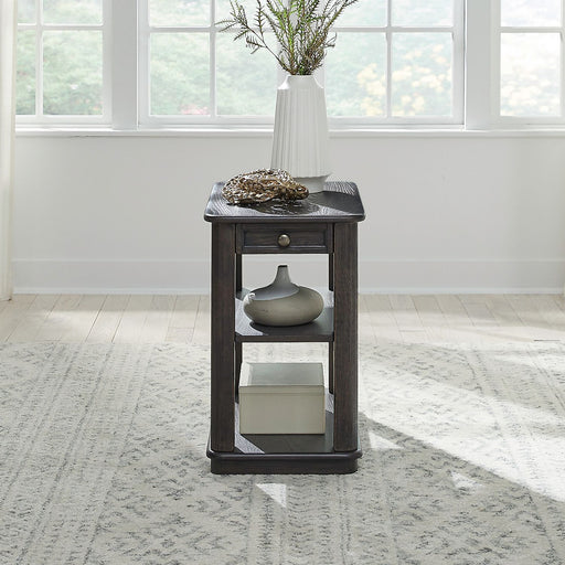 Wallace - Chair Side Table - Aged Oak – Chair Side Tables by Liberty Furniture at Furniture Wholesale Plus , Nashville furniture store