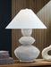 Brickdon - Poly Table Lamp - Distressed White – Table Lamps by Signature Design by Ashley® at Furniture Wholesale Plus , Nashville furniture store