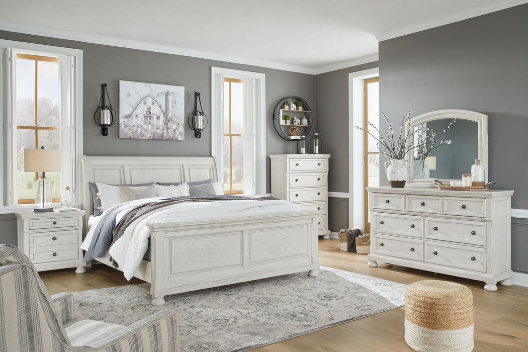 Robbinsdale - Sleigh Bed Set – 6 Piece Bedroom Sets by Signature Design by Ashley® at Furniture Wholesale Plus , Nashville furniture store