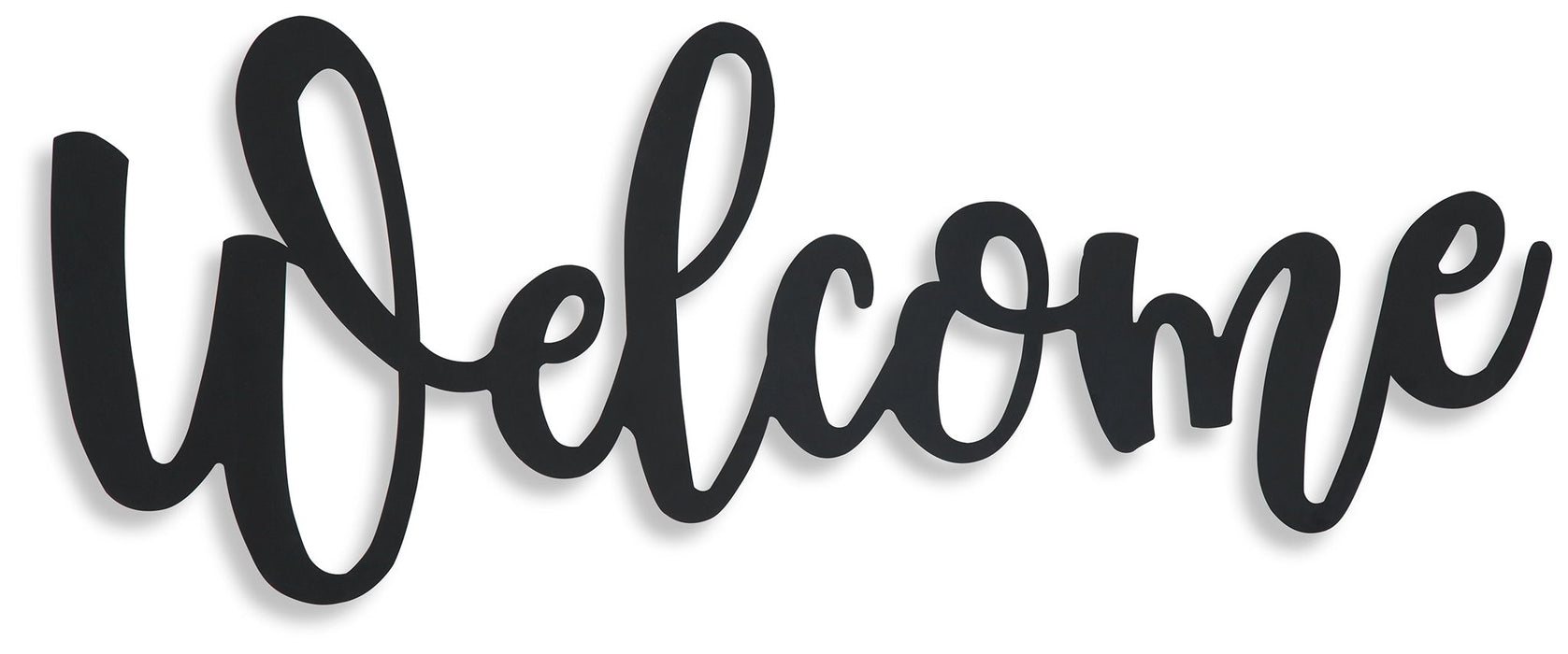 Emalee - Wall Decor - Welcome - Black