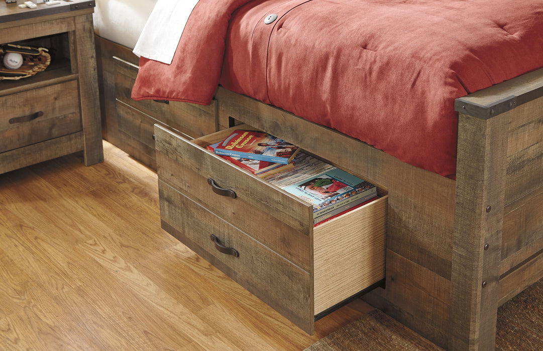 Trinell - Panel Bed – Storage Beds by Signature Design by Ashley® at Furniture Wholesale Plus , Nashville furniture store