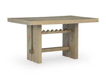 Lasinger - Rectangular Dining Room Counter Table - Light Brown – Counter Tables by Signature Design by Ashley® at Furniture Wholesale Plus , Nashville furniture store