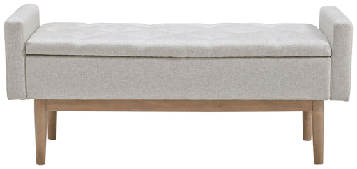 Briarson - Storage Bench - Beige / Brown – Storage Benches by Signature Design by Ashley® at Furniture Wholesale Plus , Nashville furniture store