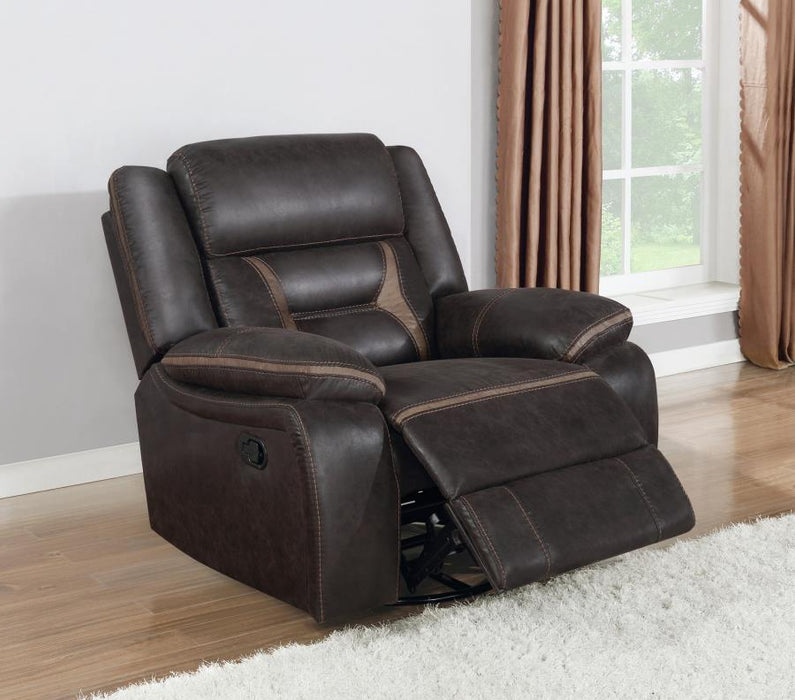 Greer - Upholstered Swivel Glider Recliner Chair - Premium Swivel Glider Chairs from CoasterEveryday - Just $549! Shop now at Furniture Wholesale Plus  We are the best furniture store in Nashville, Hendersonville, Goodlettsville, Madison, Antioch, Mount Juliet, Lebanon, Gallatin, Springfield, Murfreesboro, Franklin, Brentwood