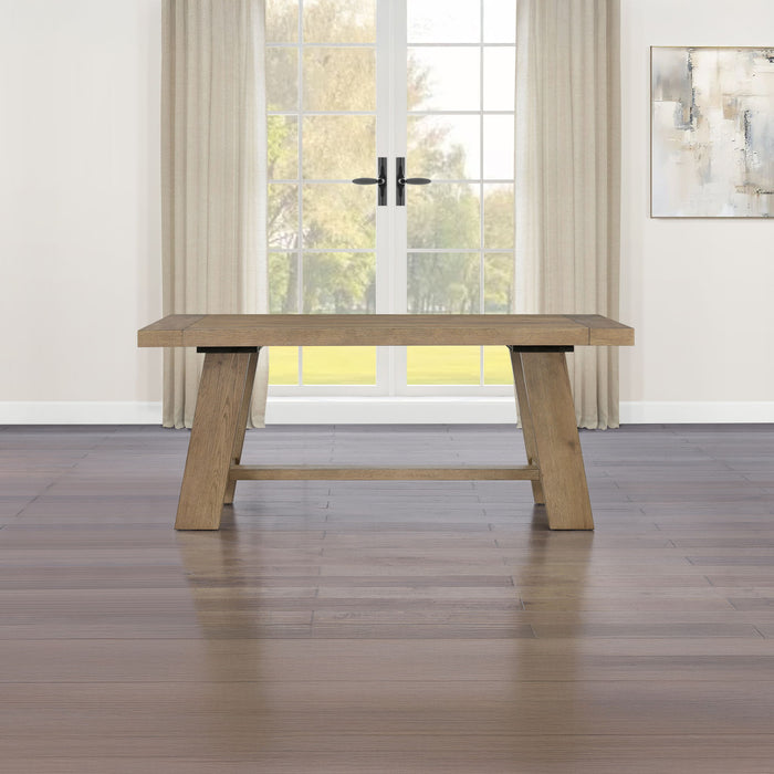 Orinda - Dining Table - Light Brown – Dining Tables with Extensions by Steve Silver Furniture at Furniture Wholesale Plus , Nashville furniture store