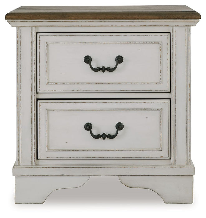 Blendon - Two Drawer Night Stand - Two-tone – Accent Nightstands by Signature Design by Ashley® at Furniture Wholesale Plus , Nashville furniture store