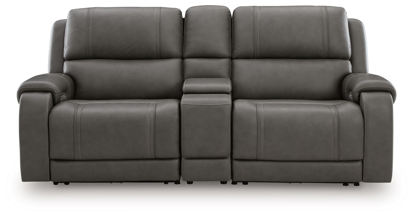 5Z - Pittson - Power Reclining Sectional – Reclining Sectionals by Signature Design by Ashley® at Furniture Wholesale Plus , Nashville furniture store