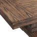 Gramercy - Rectangle Standard Height Dining Table - Chocolate – Dining Tables with Extensions by Elements International at Furniture Wholesale Plus , Nashville furniture store
