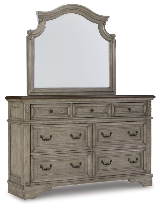 Lodenbay - Antique Gray - Dresser, Mirror - Premium Dresser & Mirror from Signature Design by Ashley® - Just $1198! Shop now at Furniture Wholesale Plus  We are the best furniture store in Nashville, Hendersonville, Goodlettsville, Madison, Antioch, Mount Juliet, Lebanon, Gallatin, Springfield, Murfreesboro, Franklin, Brentwood