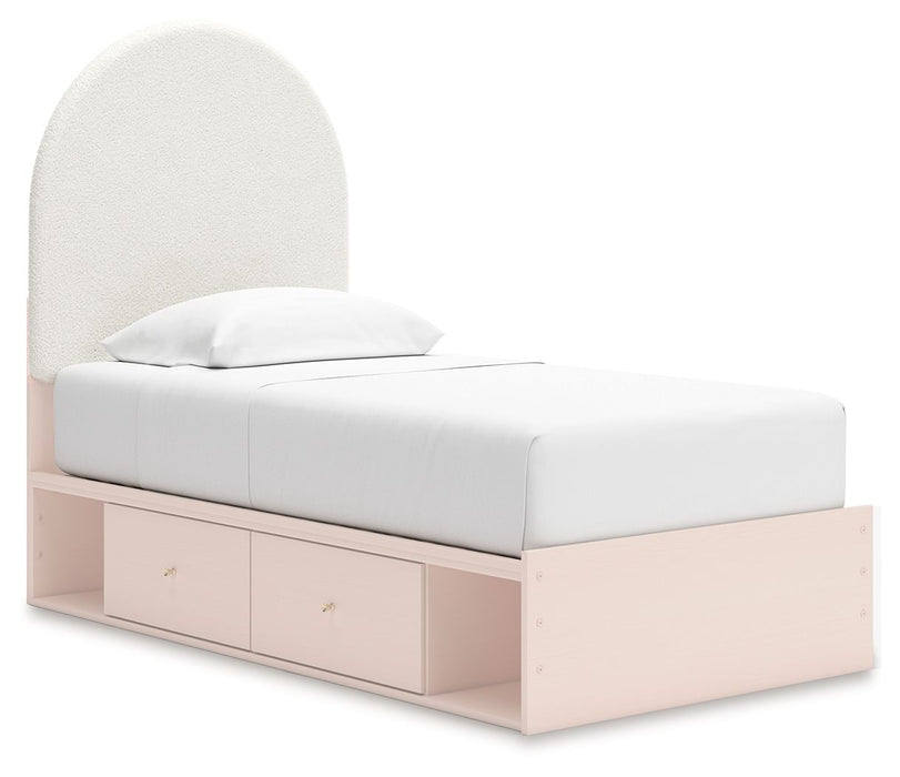 Wistenpine - Upholstered Panel Bed With Storage – Storage Beds by Signature Design by Ashley® at Furniture Wholesale Plus , Nashville furniture store