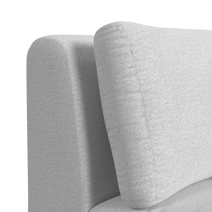 Zandara - Modular Armless Chair - Beige – Armless Chairs by Elements International at Furniture Wholesale Plus , Nashville furniture store