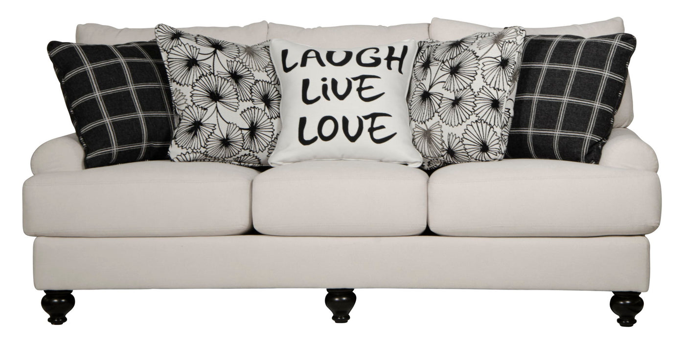 Cumberland - Sofa - Ecru – Stationary Sofas by Jackson at Furniture Wholesale Plus , Nashville furniture store