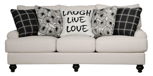 Cumberland - Sofa - Ecru – Stationary Sofas by Jackson at Furniture Wholesale Plus , Nashville furniture store