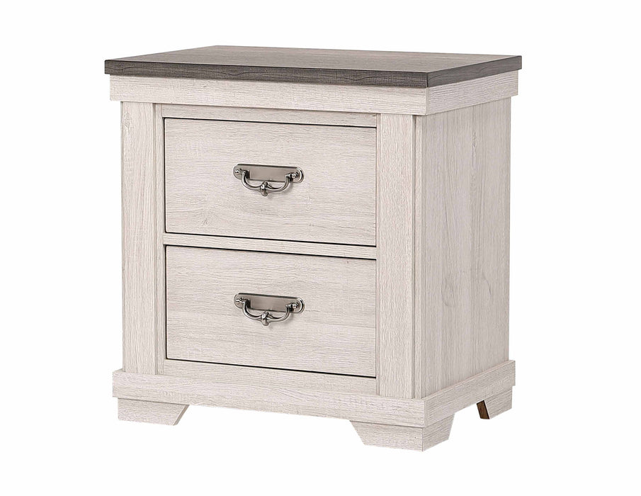 Leighton - Nightstand - White – Accent Nightstands by Crown Mark at Furniture Wholesale Plus , Nashville furniture store