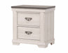 Leighton - Nightstand - White – Accent Nightstands by Crown Mark at Furniture Wholesale Plus , Nashville furniture store