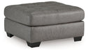 Clairette Court - Oversized Accent Ottoman - Alloy – Accent Ottomans by Benchcraft® at Furniture Wholesale Plus , Nashville furniture store