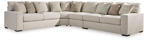 Ballyton - 4-Piece Sectional - Sand – Stationary Sectionals by Benchcraft® at Furniture Wholesale Plus , Nashville furniture store