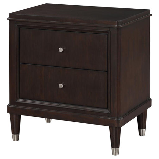 Emberlyn - 2-Drawer Nightstand - Brown – Accent Nightstands by Coaster Fine Furniture at Furniture Wholesale Plus , Nashville furniture store