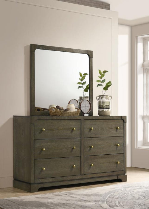 Gran Park - 6-Drawer Dresser Cabinet – Dressers by Coaster Fine Furniture at Furniture Wholesale Plus , Nashville furniture store