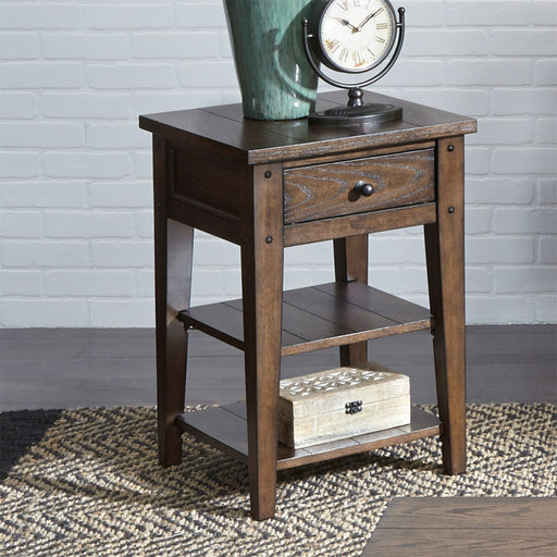 Lake House - Chair Side Table – Chair Side Tables by Liberty Furniture at Furniture Wholesale Plus , Nashville furniture store