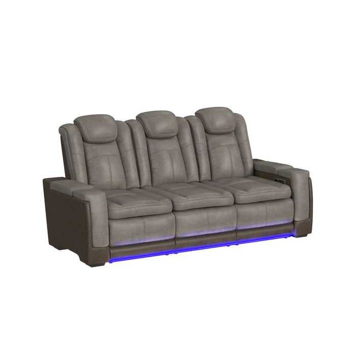 Lantana - Power Motion Sofa With Power Headrest, LED, Ddt, Reading Light And Pws – Reclining Sofas by Elements International at Furniture Wholesale Plus , Nashville furniture store