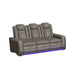 Lantana - Power Motion Sofa With Power Headrest, LED, Ddt, Reading Light And Pws – Reclining Sofas by Elements International at Furniture Wholesale Plus , Nashville furniture store
