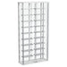 Montara - Tempered Glass Wine Storage LED Curio Cabinet - Chrome - Premium Curio Cabinets from Coaster Fine Furniture - Just $439! Shop now at Furniture Wholesale Plus  We are the best furniture store in Nashville, Hendersonville, Goodlettsville, Madison, Antioch, Mount Juliet, Lebanon, Gallatin, Springfield, Murfreesboro, Franklin, Brentwood