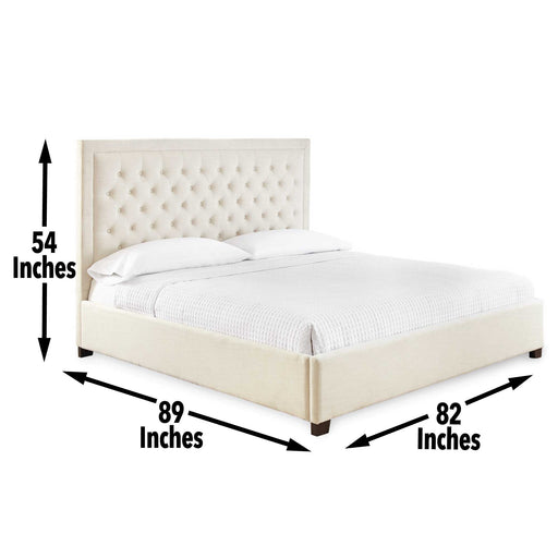 Isadora - Bed – Upholstered Beds by Steve Silver Furniture at Furniture Wholesale Plus , Nashville furniture store